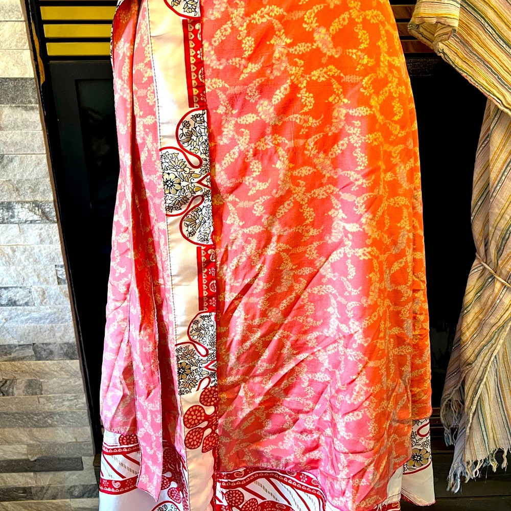 Boho wrap around skirt - Picture 2 of 5